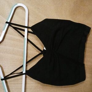 Forever 21 bra, sport, Large, black